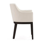 Gansevoort Modern Faux Leather Dining Armchair