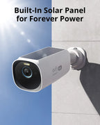 Eufy eufyCam 3 S330 Outdoor 4K Network Camera, Color, White