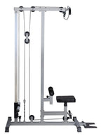 GDLF Lat Pull Down Machine Multifunction Low Row Bar Cable Fitness Body Workout Gym
