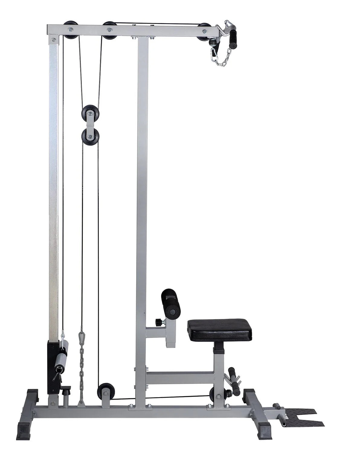 GDLF Lat Pull Down Machine Multifunction Low Row Bar Cable Fitness Body Workout Gym