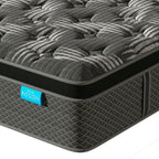 King Mattress,Nisien 14 Inch Hybrid Mattress in a Box, Gel Foam Mattress, Individually Wrapped Pocket Coils Innerspring Mattress, Support & Pressure Relief, Medium Firm Feel, 76"*80"*14"