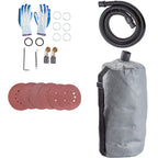 9" Drywall Sander 850W 6 Variable Speed Foldable Sander with Vacuum Bag