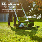 Greenworks 60V 21" Cordless Brushless Lawn Mower with 5.0Ah Battery & Charger