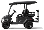 Coleman Powersports CGC2 51.2V Electric Utility Golf Cart, 4-Seater Vehicle Up to 20 MPH & 40 Miles Range, 5kW Motor, LCD Display & Rear Storage, Ages 16 and Up, Matte Black