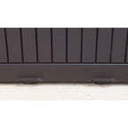 Keter Comfy Outdoor Storage 71-Gallon Resin Deck Box, Espresso Brown