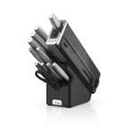 Ninja NeverDull Essential 12-Piece Stainless Steel Knife Set with Built-in Sharpener, K22012