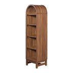Better Homes & Gardens Juliet Narrow Arch Bookcase, Deep Green and Light Honey