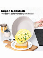 Caannasweis Pots And Pans Set Nonstick Cookware Sets Kitchen Cooking Pot Granite Frying Pans 20 Pieces