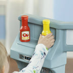 Pretend Play Kids Best Chef's Toy Cooking Kitchen Set with Accessories