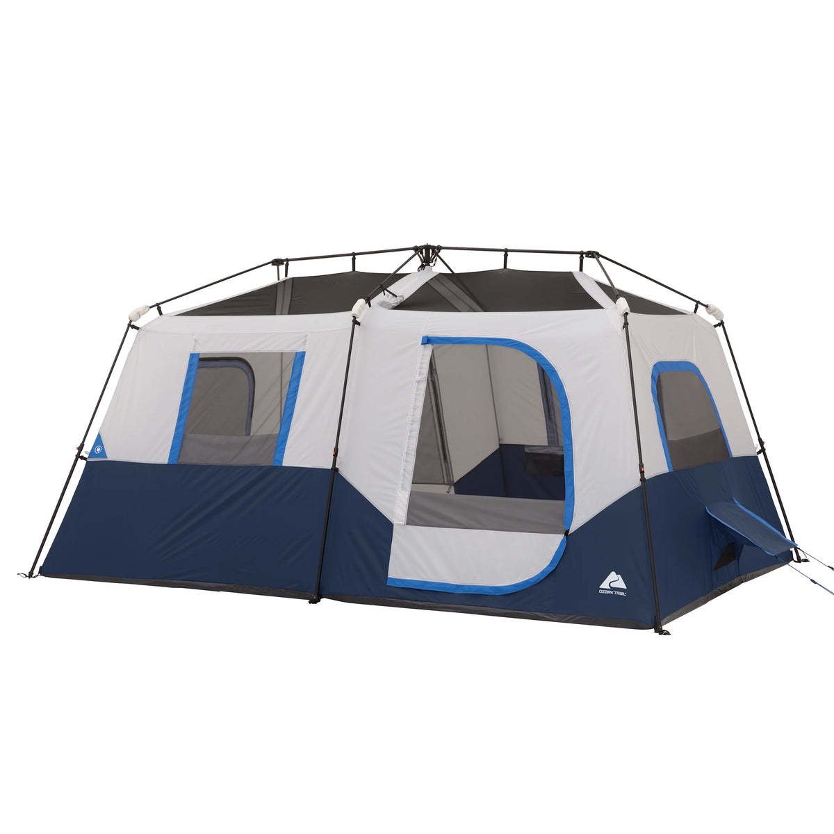 Ozark Trail 8-Person Instant Cabin Tent with LED Lighted Poles and Bluetooth Speaker