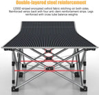 SUGIFT 2 Pack Portable Folding Beds for Adults, Heavy Duty Outdoor Bed with Carry Bag