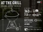 Weber Original Kettle Premium 22" Charcoal Grill