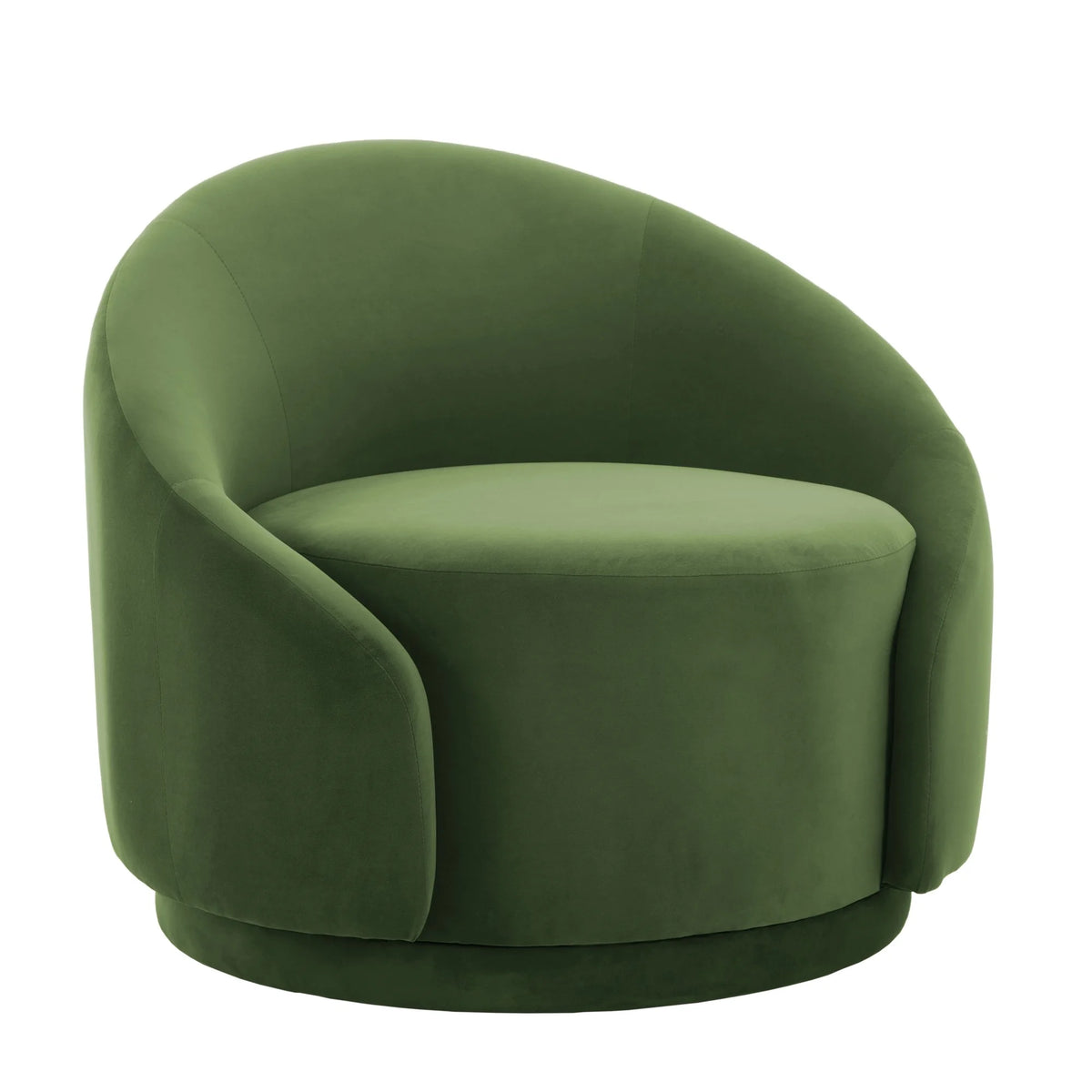 360�� Swivel Accent Chair for Living Room, Boucle Barrel Armchair Single Sofa Chair Reading Chair, Sage Green