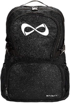Nfinity Sparkle Backpack for Cheerleaders �?Extra Durable, Ideal for Travel, Outings & Adventures - Adjustable Comfort Straps