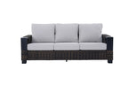 Better Homes & Gardens Rockport Outdoor Wicker Sofa, Brown