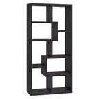 Coaster Company Interlocking 8 Shelf Wood White Bookcase for Home