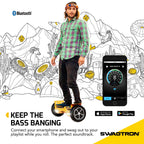 SWAGTRON Swagboard Outlaw Off-Road T6 - Handles Over 420 LBS. Up to 12 MPH. 10″ Rugged Tires