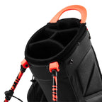 Vice Golf Smart Stand Bag Black/Neon Red