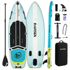 MSEASFREE Inflatable Paddle Board Stand up Paddle Board with Premium SUP Accessories