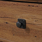 Sauder Palladia 6-Drawer Bedroom Dresser, Vintage Oak Finish