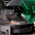 Metabo HPT 10-Inch Compound Miter Saw, Single Bevel, 15-Amp Motor, 0-52 Miter Angle Range, 0-45 Bevel Range, Large Table, 10" 24T TCT Miter Saw Blade C10FCGS