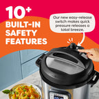 Instant Pot 6Qt DUO 7-in-1 Multi-Cooker, Pressure Cook, Slow Cook, & more, Stainless Steel