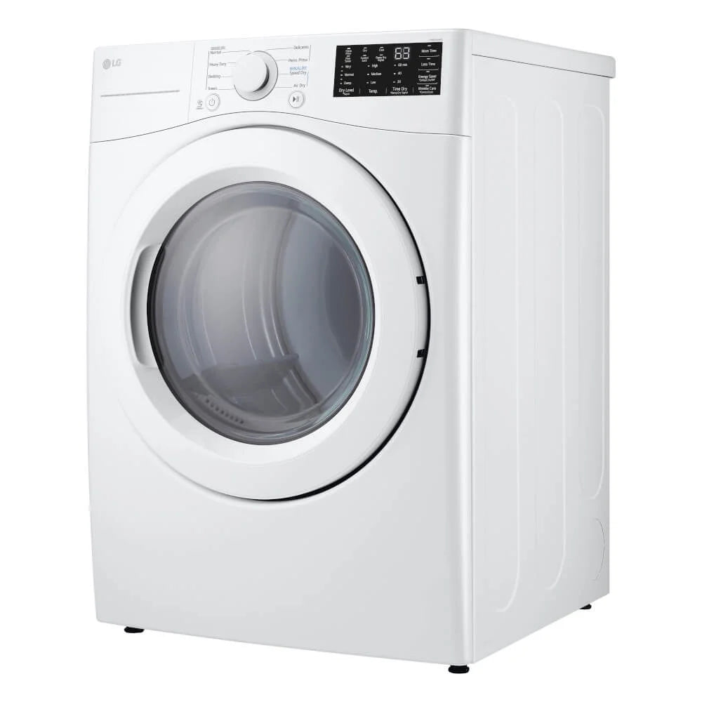 LG DLE3470W front load electric dryer