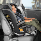 Chicco MyFit Zip Harness and Booster Car Seat - Nightfall (Black). New