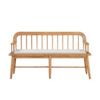 Better Homes & Gardens Windemere Solid Wood Bench, Natural Oak finish, by Dave & Jenny Marrs