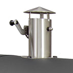 X-Large Heavy-Duty Charcoal Grill - 32 in. W- 816 sq.in. of Cooking Area Black