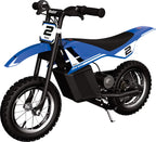 Razor Dirt Rocket MX125 Electric-Powered Dirt Bike - Black with Decal Included, for Child 5+