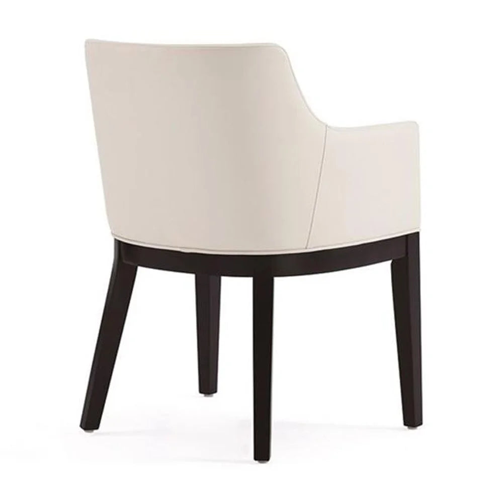 Gansevoort Modern Faux Leather Dining Armchair
