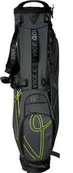 Vice Golf Smart Stand Bag Black/Neon Red