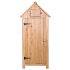 Winado 70" Wooden  lockers with Firwood Single Door Durable