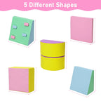 Soft Climbing Set,Foam Climbing Blocks for Toddlers , Climbing, Crawling Play Set,5PCS