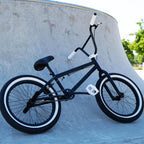 Elite BMX Bicycle 20�� Freestyle Bike - Stealth Blue Purple Ideal for Ages 7 to 18 Years