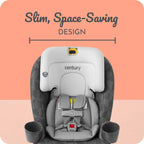 Century Drive On 3-in-1 Convertible Car Seat. Metro
