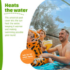 EXIT Toys UV Resistant Pool Covers, PVC Transparent, 104" x 104" x 55"
