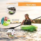 Lifetime Pacer 8 ft Sit-Inside Kayak, Green (91032)