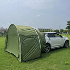 Outdoor Portable SUV Camping Tent Car Arch Rear Camping Bike Tent with Three Doors for 2 Persons