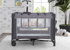 Delta Children LX Deluxe Portable Baby Play Yard With Removable Bassinet and Changing Table. Eclipse