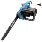 SENIX 15 Amp Electric Corded Chainsaw, 18-Inch Bar and Chain, Automatic Oiler, Tool-Free Chain Tension, CSE15-M