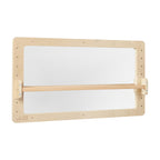 ECR4Kids Wall-Mounted Coordination Mirror, Natural