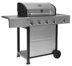 Kenmore BBQ Propane Gas Grill - 5 Burners with Side Burner & Searing Zone, 644 Sq. In. Stainless Steel Grill, 66,000 BTU, Ideal for Outdoor Cooking, Patio & Backyard, Black