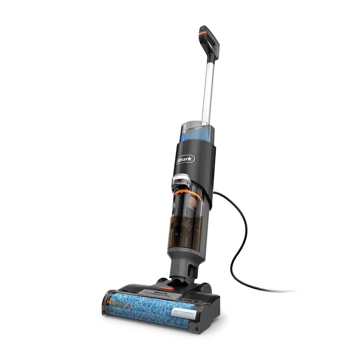 Shark HydroVac MessMaster Wet Dry Corded Vacuum Cleaner, 3-in-1 Multi-Surface Vacuum Mop & Self-Cleaning System, Lightweight, Powerful Suction, for Hard Floors & Area Rugs, WD160