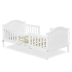Dream On Me Portland 3 in 1 convertible Toddler Bed, Steel Grey