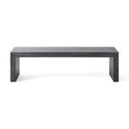 Noble House Krislynn Farmhouse Acacia Wood Dining Bench, Black