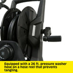 Karcher Pressure Washer, K5 Premium, 1.45 GPM, Hose Reel, 32 ft. Hose - 2000 PSI