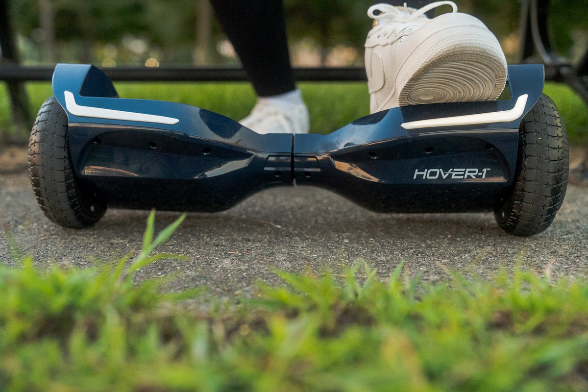 Hover-1 Evolution Hoverboard for Children, LED Headlights, 6 mph Max Speed, Midnight Blue
