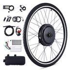 Viribus Electric Bike Conversion Kit 26" Rear Wheel 1000W Hub Motor LCD eBike DIY Set